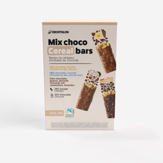 Chocolate Coated Cereal Bar Mix X 15