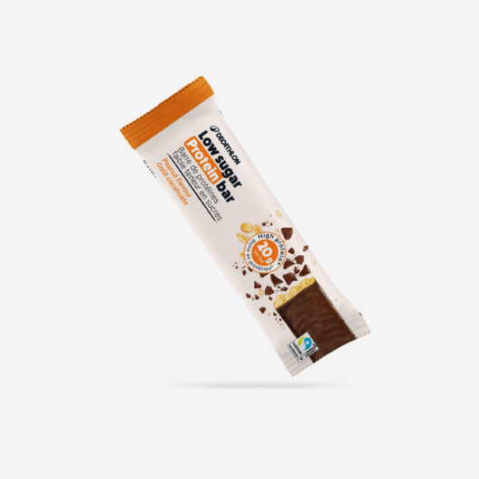 Low-sugar Peanut Protein Bar Coated In Dark Chocolate X1